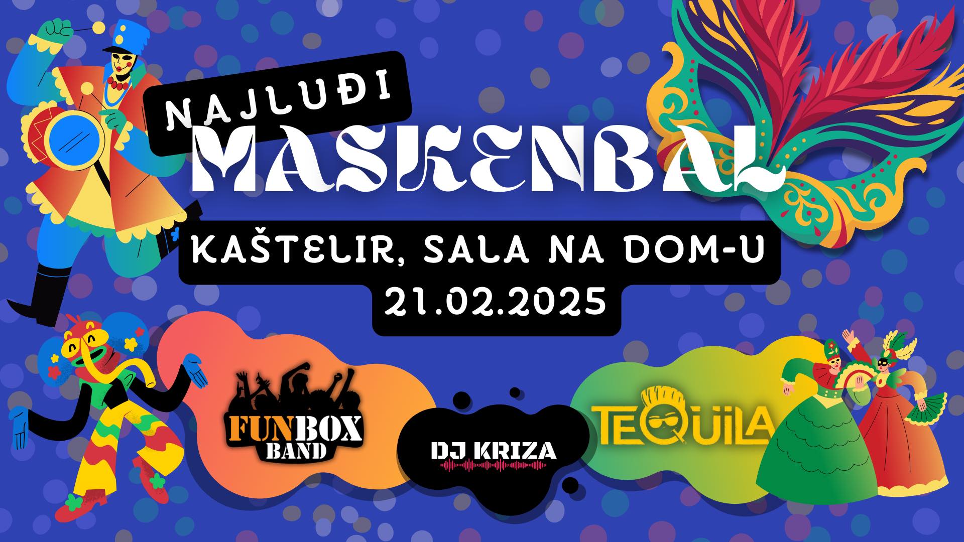 U Kašteliru vas u veljači čeka Severinin koncert i luda zabava pod maskama