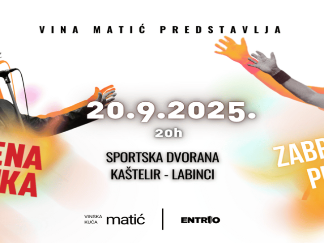 Večer za pamćenje u Kašteliru – Crvena jabuka & Zabranjeno pušenje!