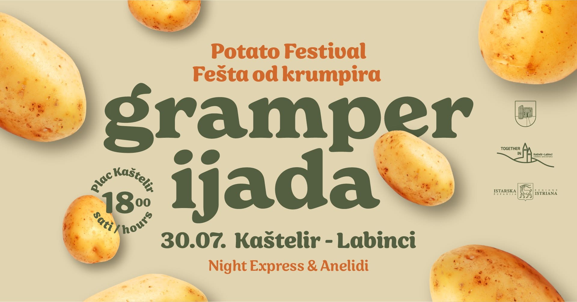 Kaštelir-Labinci pozivaju na Gramperijadu – feštu okusa, tradicije i dobre zabave