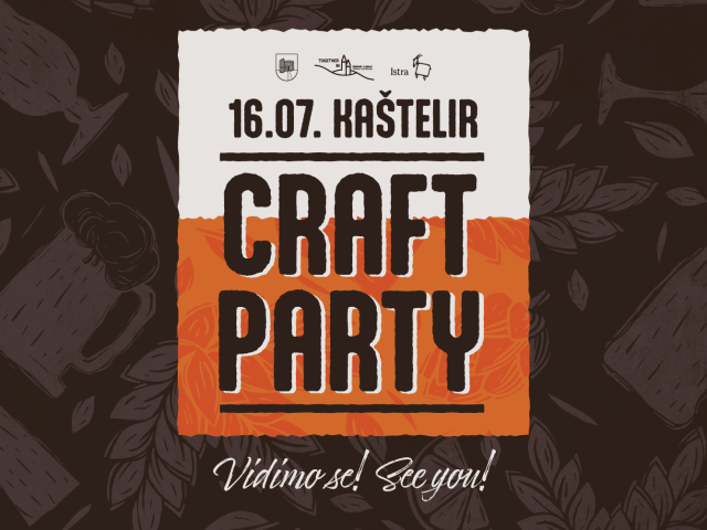 Craft Party u Kašteliru – večer najboljeg od istarske craft scene